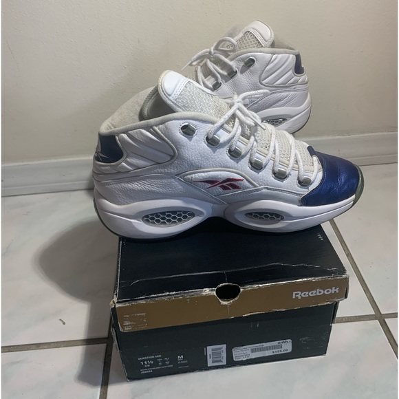 Reebok Question Mid Blue Toe (2014) - Picture 5 of 5